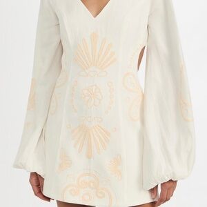 NWOT Significant Other Seren Mini Embroidered Dress Size 4
